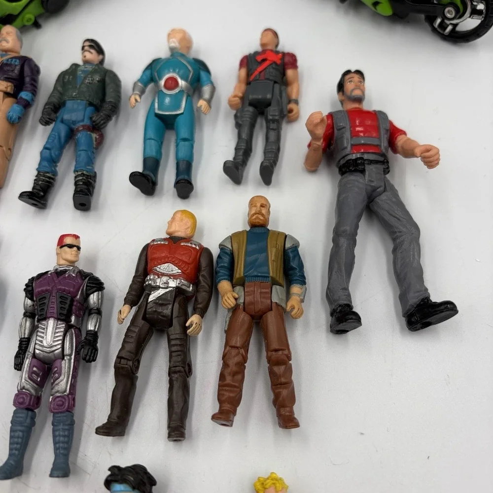 KENNER M.A.S.K 16‎ Figure Mixed Lot 1980's Dino Riders Condor Flying Motorcycle